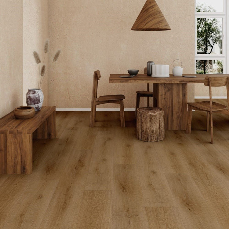 7mm - Silent Design Click - PROVINCIAL OAK - Malprivat.dk