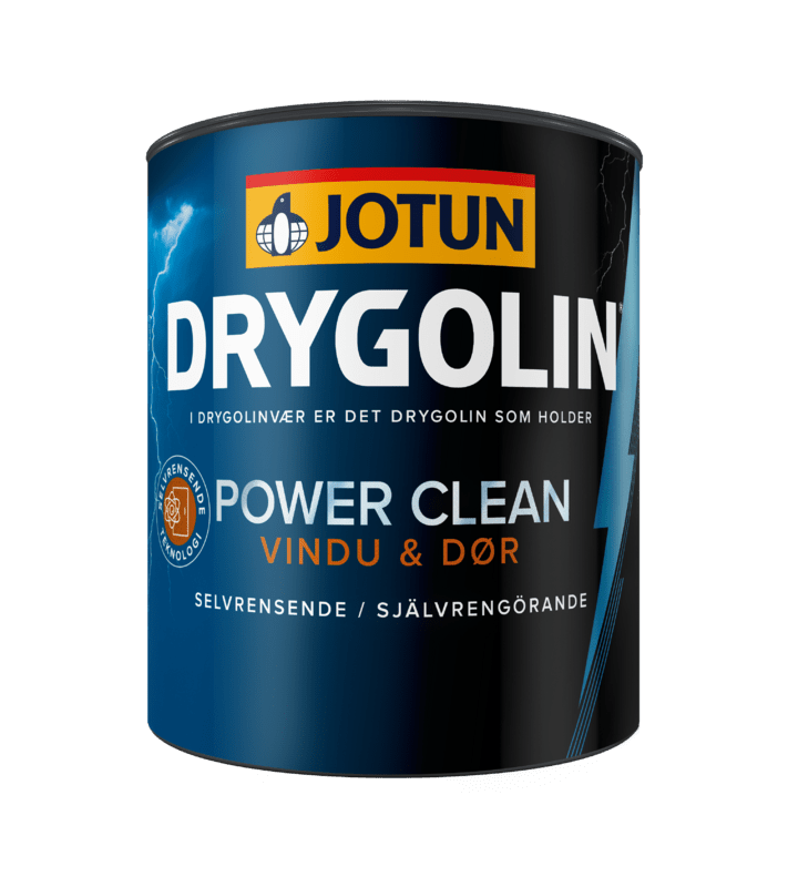 Drygolin Power Clean - Vindue Og Dør, Silkemat 15 - Malprivat.dk