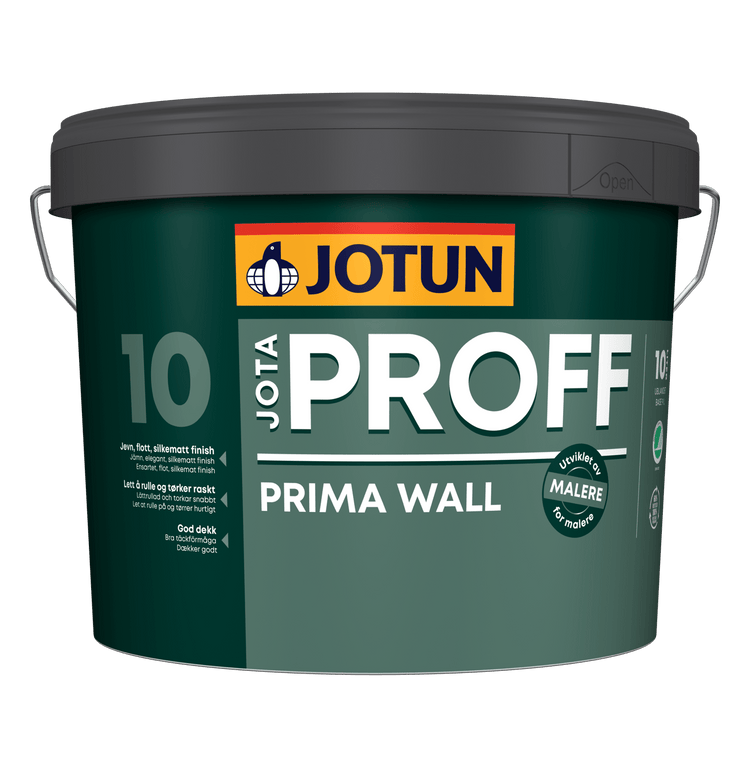 JOTAPROFF PRIMA WALL 10, 9L - Malprivat.dk