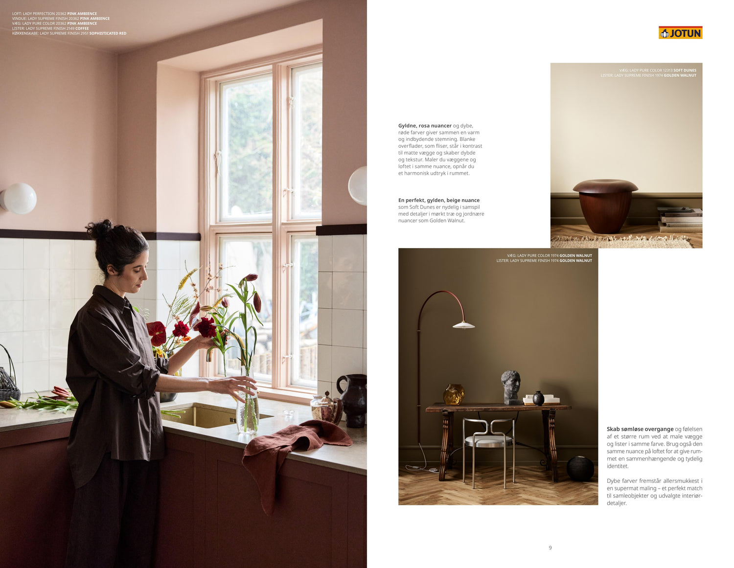 Jotun Lady SOULFUL SPACES - Farvekort - Malprivat.dk