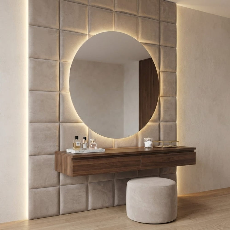 NextGen Akustik Velour Vægpanel - M. Klæb på bagside, flere farver. - Malprivat.dk