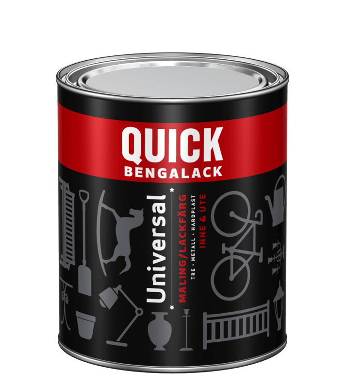 Quick Bengalack Universallak - ALUFARVE - Malprivat.dk