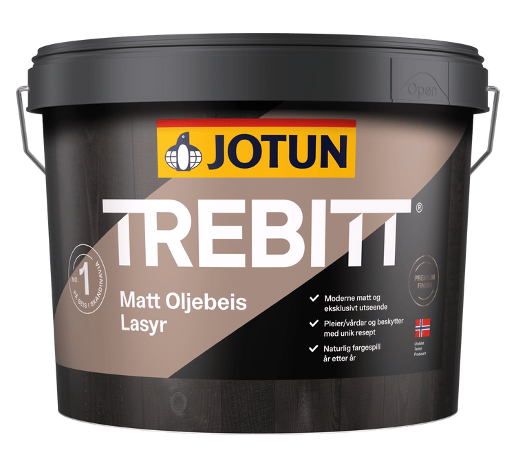 Trebitt Mat Transparent Træbeskyttelse - Malprivat.dk