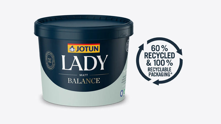 Jotun Lady Balance Loft & Vægmaling Glans 5 - Malprivat.dk