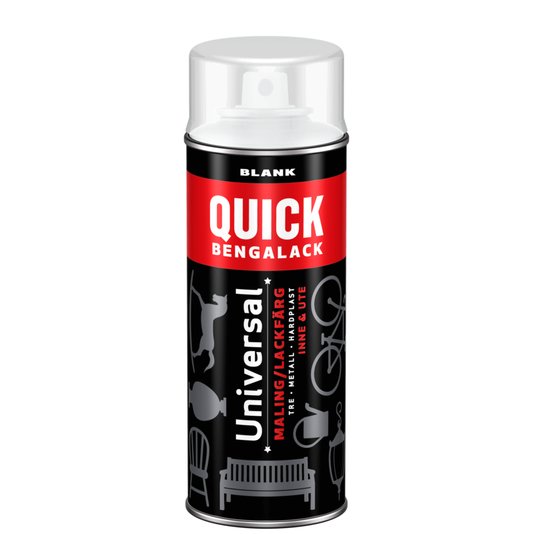 Quick Bengalack Klarlak, Silkemat / Blank - Malprivat.dk