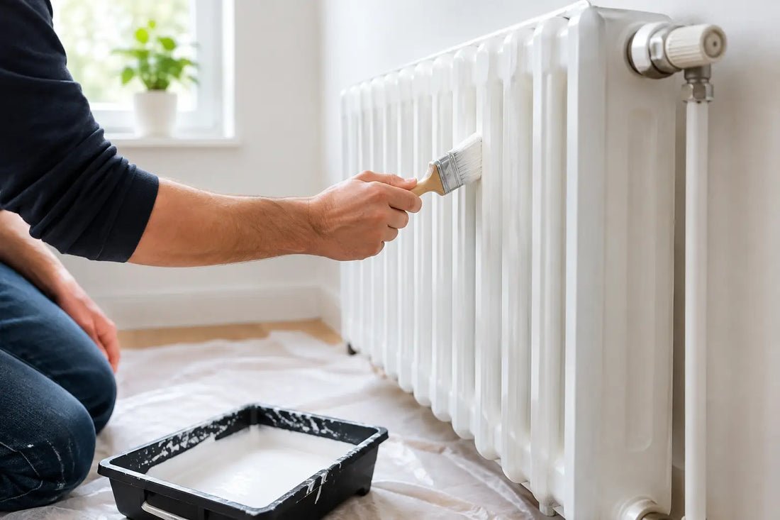 Hvordan maler man en radiator? 7 sikre trin