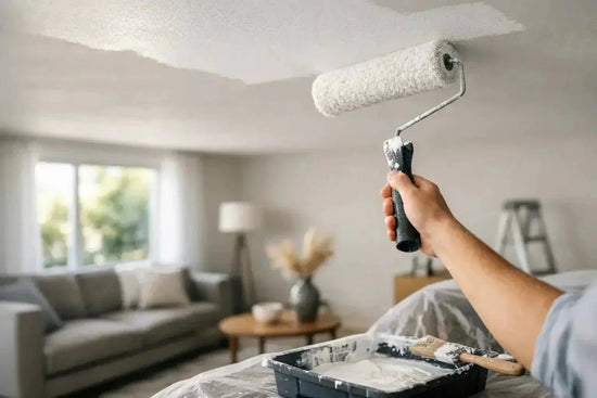 Bedste loftmaling til stue - sådan vælger du - Malprivat.dk