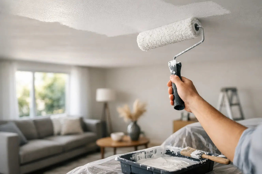 Bedste loftmaling til stue - sådan vælger du - Malprivat.dk
