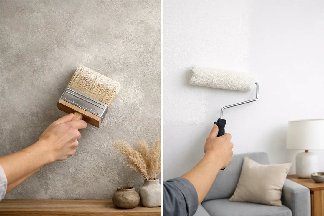 Kalkmaling versus almindelig vægmaling i hjemmet