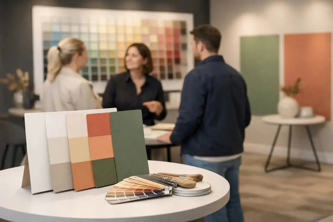 Jotun showroom Aarhus - få farverne rigtigt - Malprivat.dk