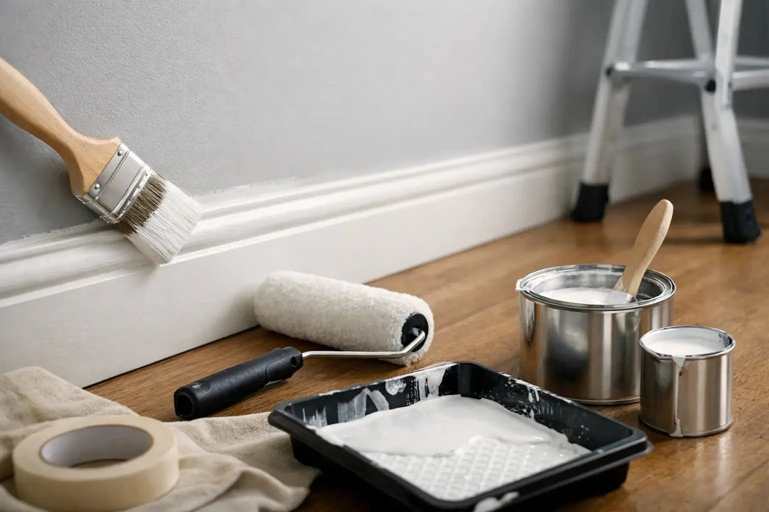 Maling af paneler indendørs uden fejl - Malprivat.dk