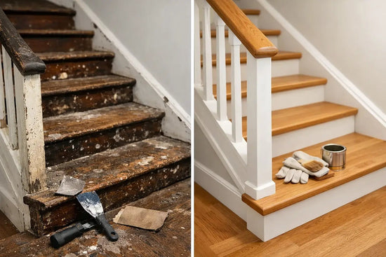 Renovering af slidt trappe uden dyre fejl - Malprivat.dk