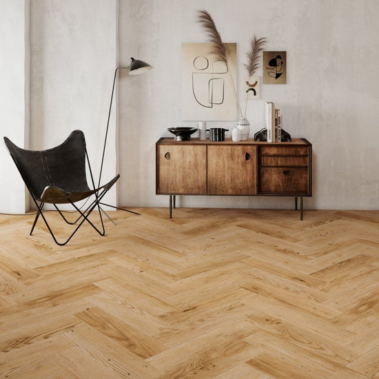 2.5mm - Herringbone Luxury Design - TEXAS BARN - Malprivat.dk