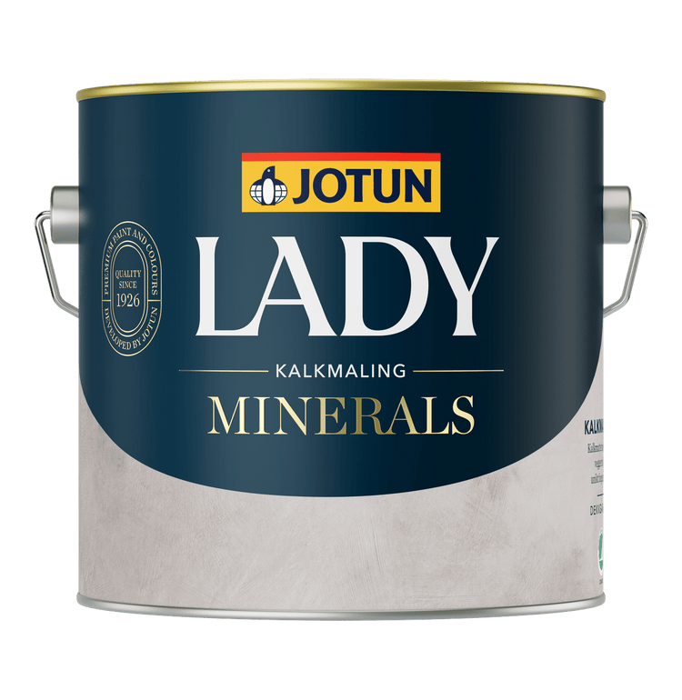 4017 PILASTERBLÅ - Jotun Lady Minerals Kalkmaling - Malprivat.dk