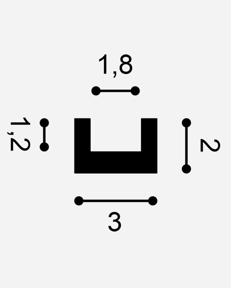 CX190 Duropolymer Stukliste/Lysprofil - Malprivat.dk