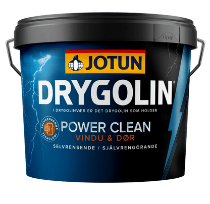 Drygolin Power Clean - Vindue Og Dør, Silkemat 15 - Malprivat.dk