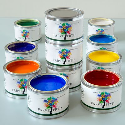 Farvefryd Kunst & Dekoration Akrylmaling - Malprivat.dk