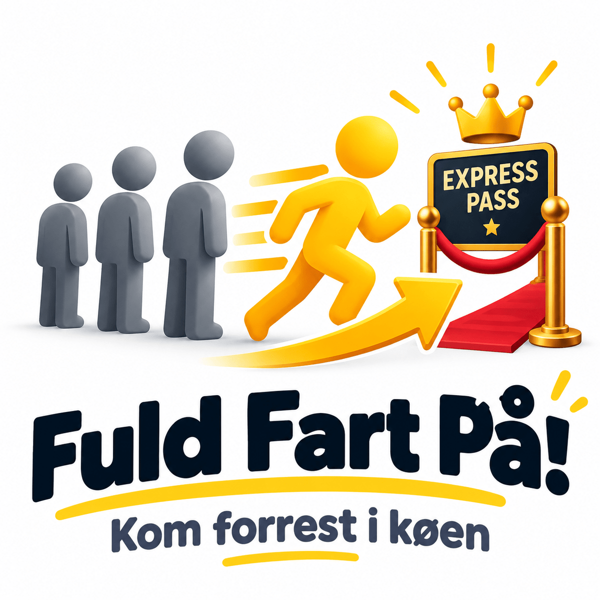 Fuld Fart På! - Kom forrest i køen - Malprivat.dk