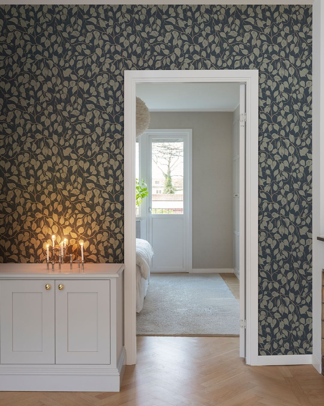 Hängbjörk - Dark Blue - Malprivat.dk