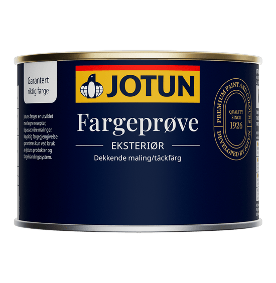 Jotun Farveprøve Eksteriør 0.45l - Malprivat.dk