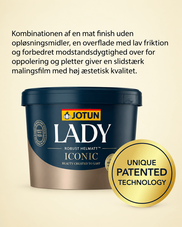 Jotun Lady Iconic HELMAT 03 - Loft og væg - Malprivat.dk