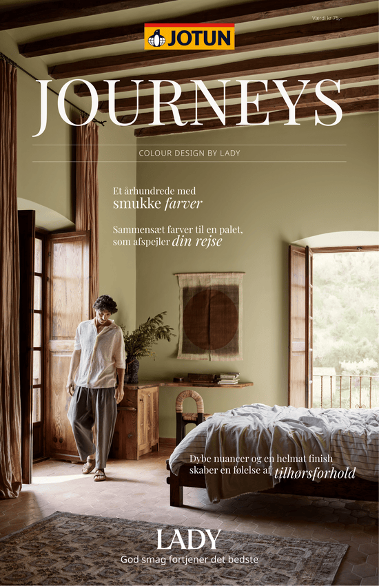 Jotun Lady JOURNEYS 2027 - Farvekort - Malprivat.dk
