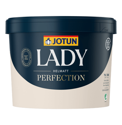 Jotun Lady Perfection Glans 2 - REFLEKSFRI Loftmaling - Malprivat.dk
