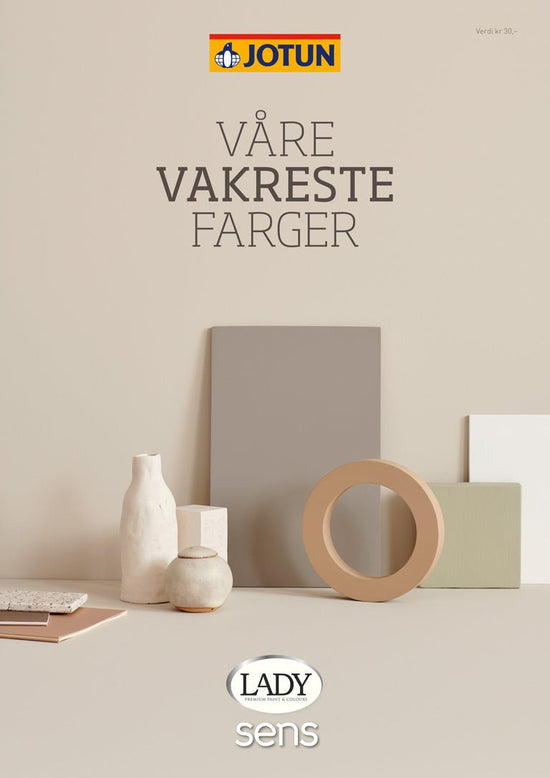 Jotun Lady Vores Smukkeste Farver - Farvekort - Malprivat.dk