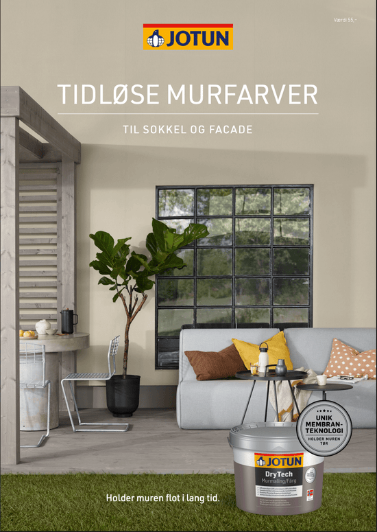 Jotun Tidløse Murfarver - Farvekort - Malprivat.dk