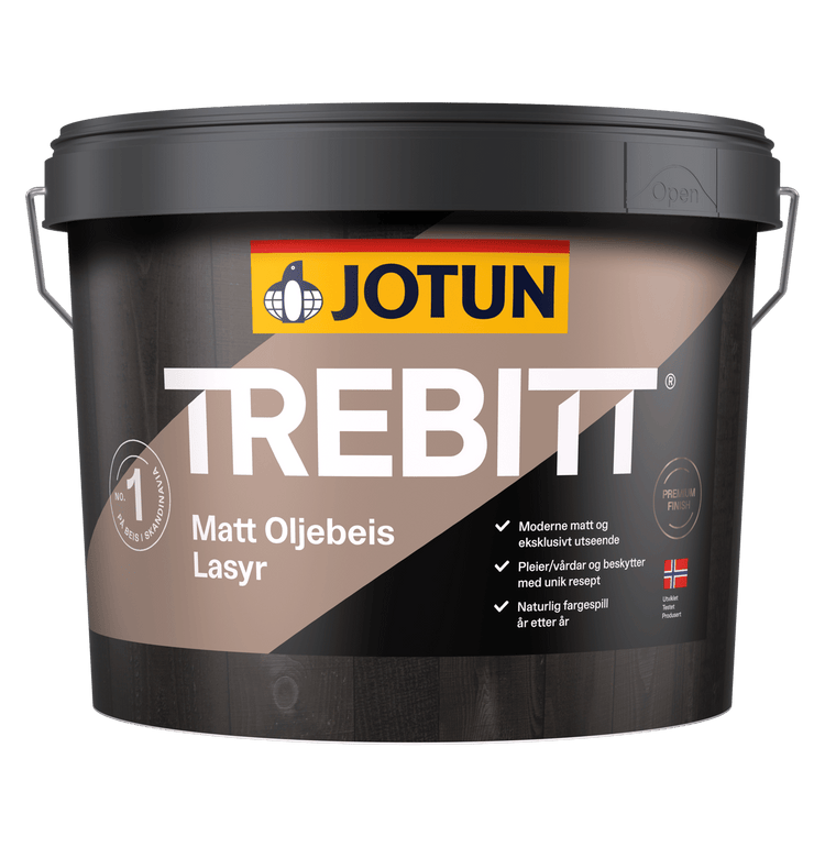 Jotun Trebitt Mat Oliebejdse - Transparent - Malprivat.dk