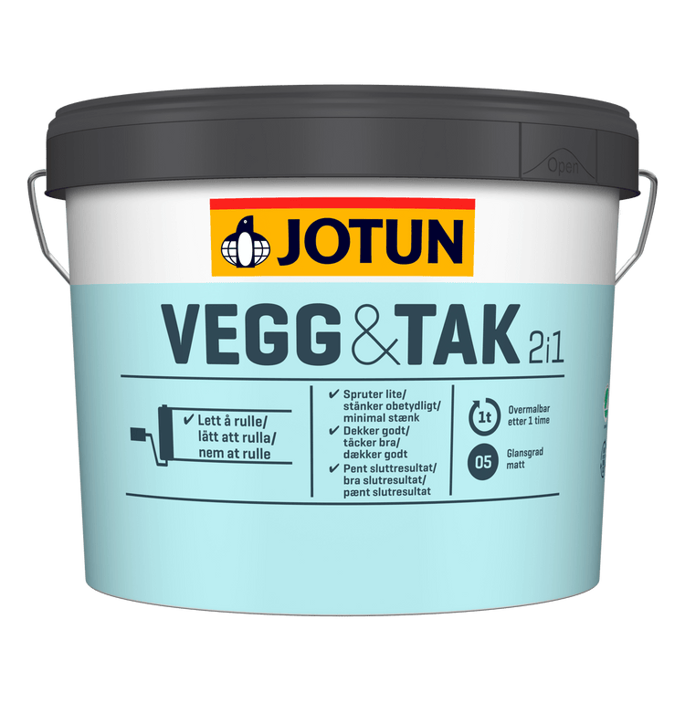 Jotun Væg Og Loft Glans 5 - BUDGETVENLIG - Malprivat.dk