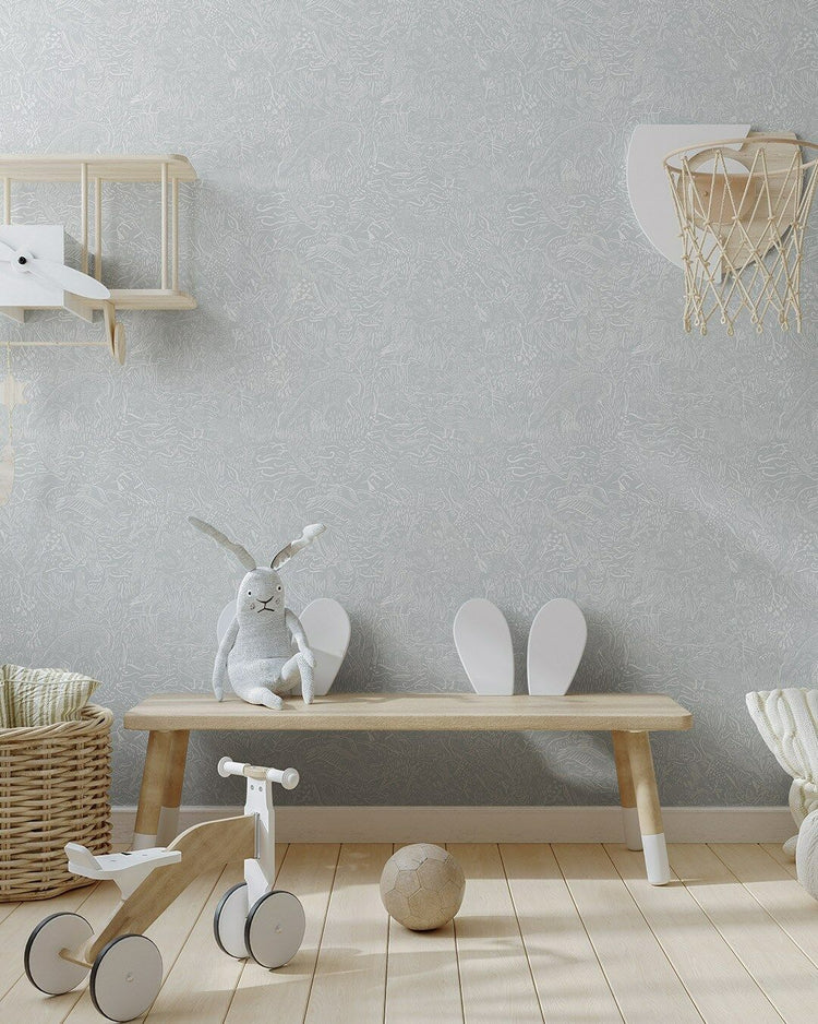 Landskapsdjur - Dusty Blue - Malprivat.dk