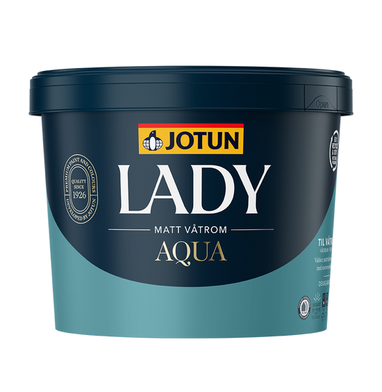 Jotun Lady Aqua MAT Vådrumsmaling Loft & Væg