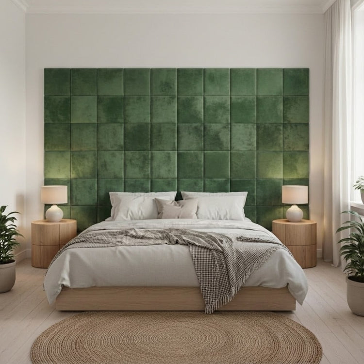 NextGen Akustik Velour Vægpanel - M. Klæb på bagside, flere farver. - Malprivat.dk