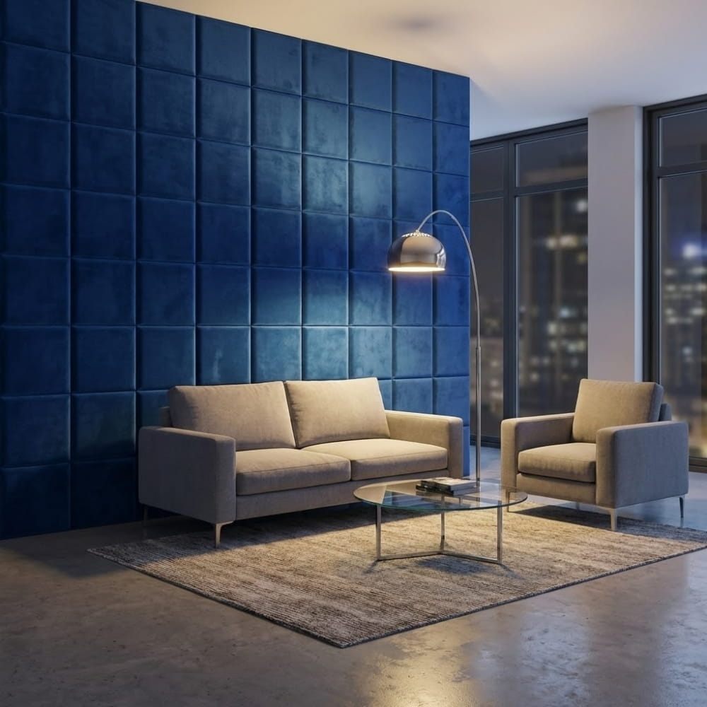 NextGen Akustik Velour Vægpanel - M. Klæb på bagside, flere farver. - Malprivat.dk