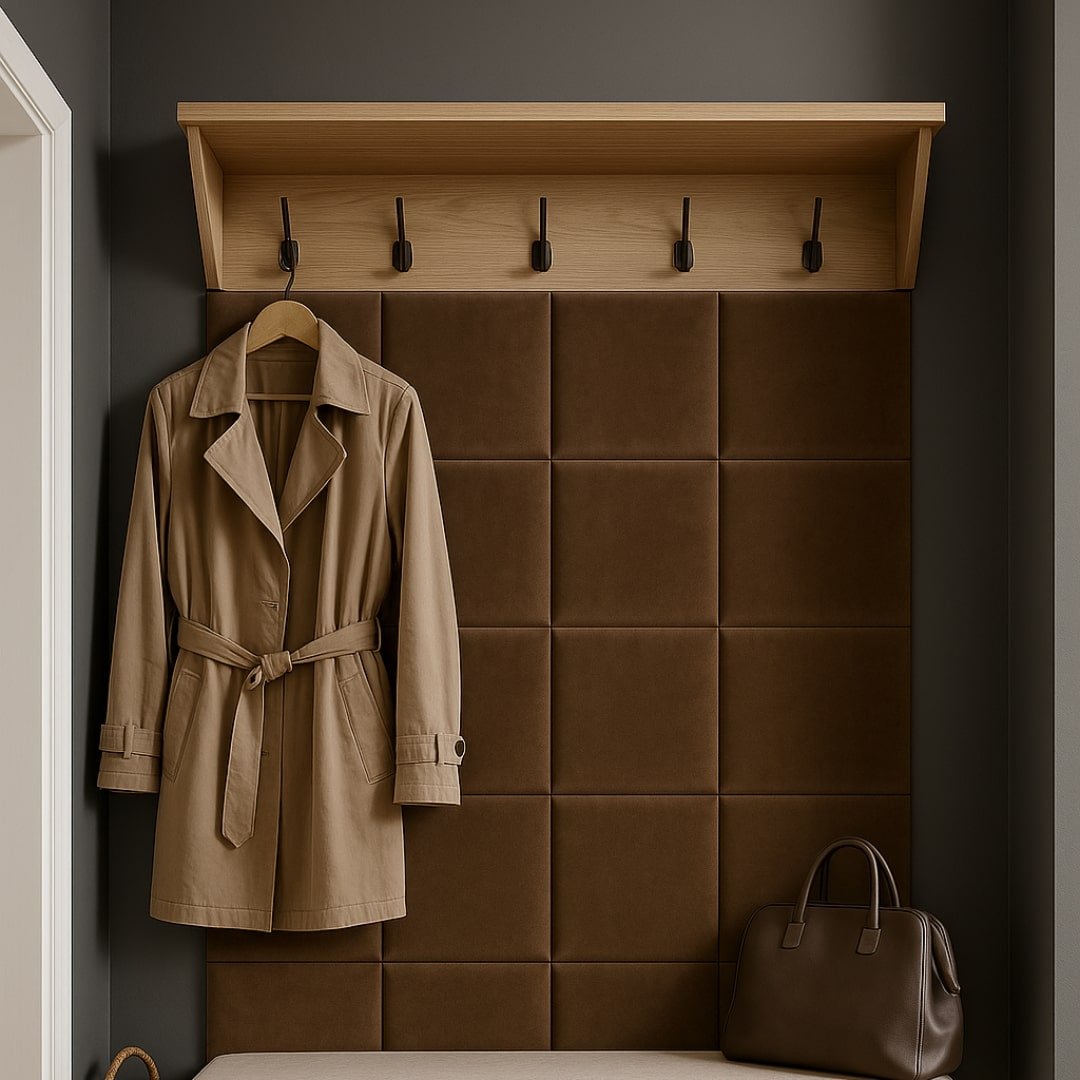 NextGen Akustik Velour Vægpanel - M. Klæb på bagside, flere farver. - Malprivat.dk