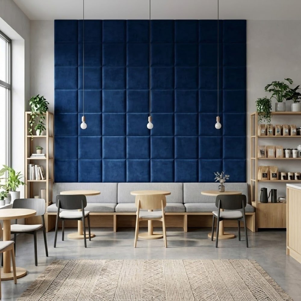 NextGen Akustik Velour Vægpanel - M. Klæb på bagside, flere farver. - Malprivat.dk