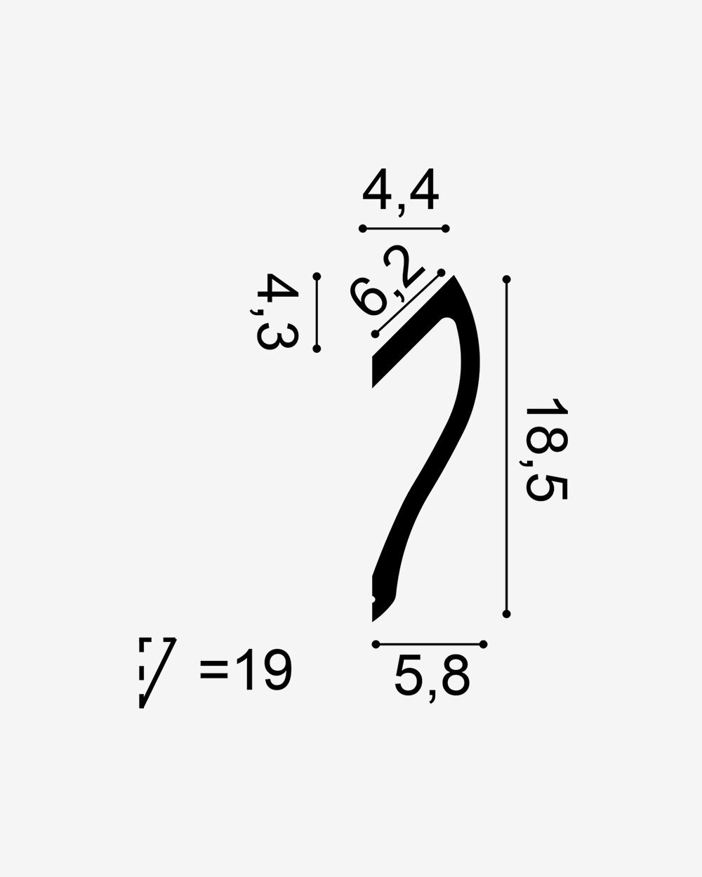 Orac C371 Purotouch Lysprofil - Malprivat.dk