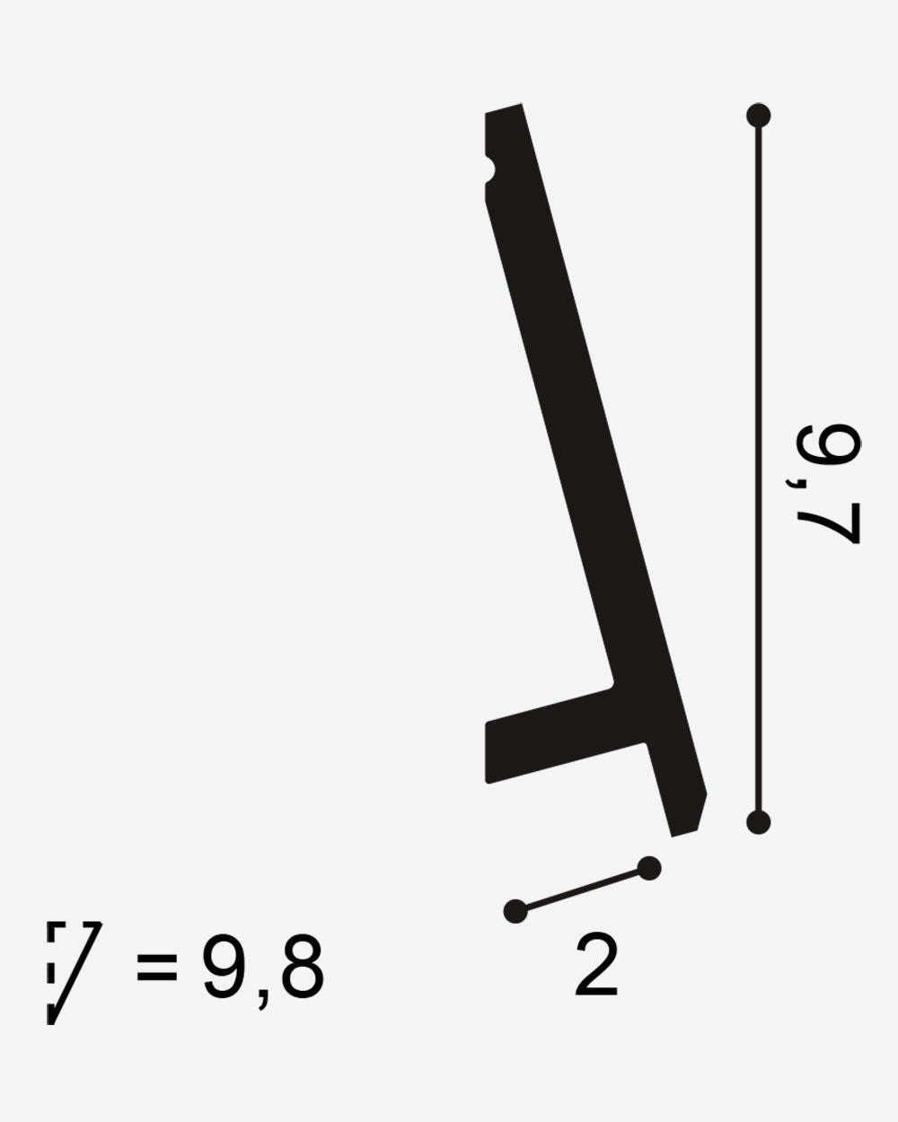 Orac SX179 Duropolymer Fodpanel - Malprivat.dk