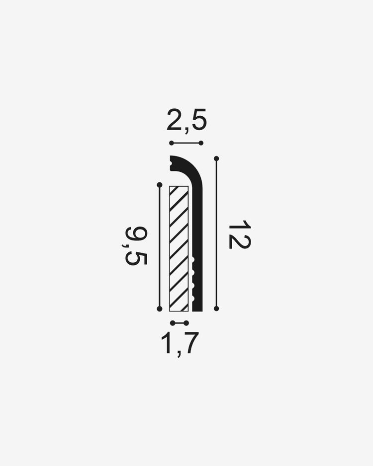 Orac SX185 Duropolymer Fodpanel - Malprivat.dk
