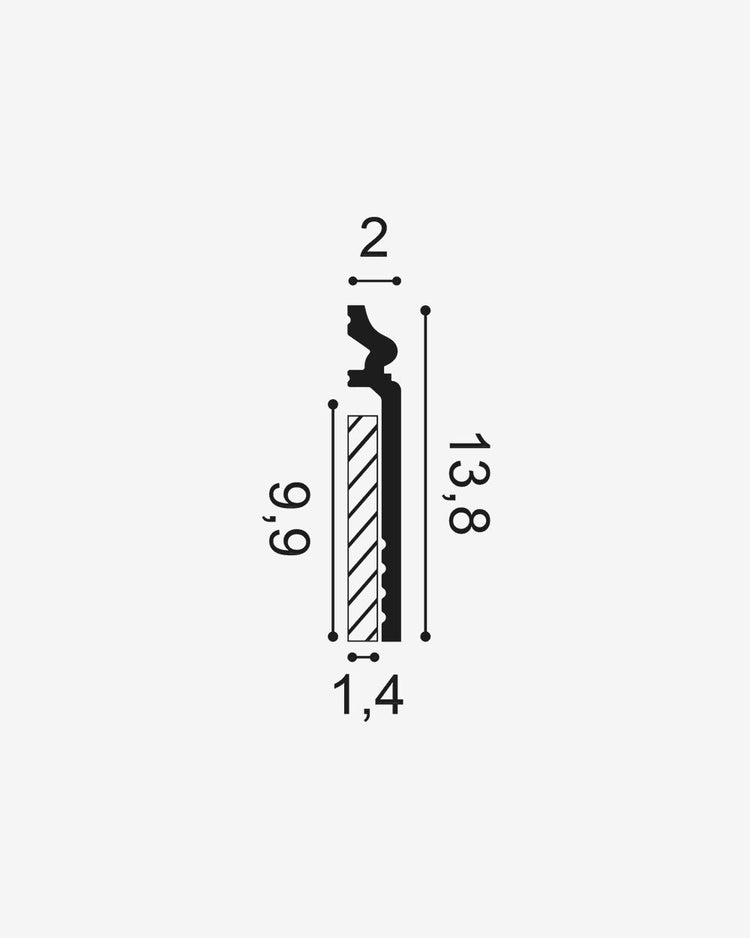 Orac SX186 Duropolymer Fodpanel - Malprivat.dk