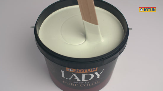 Jotun Lady Pure Color Glans 1 - SUPERMAT Loft & Vægmaling