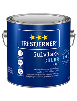 Trestjerner Gulvlak Color - Malprivat.dk