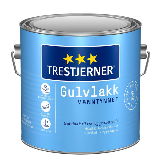 Trestjerner Gulvlak Vandbaseret - Malprivat.dk