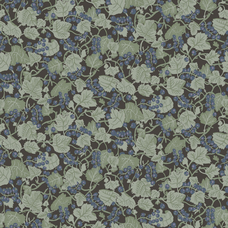 Vinbärsplock - Green & Blue - Malprivat.dk