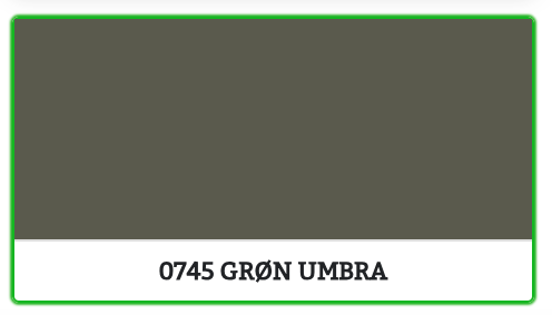 0745 - GRØNN UMBRA - Malprivat.dk