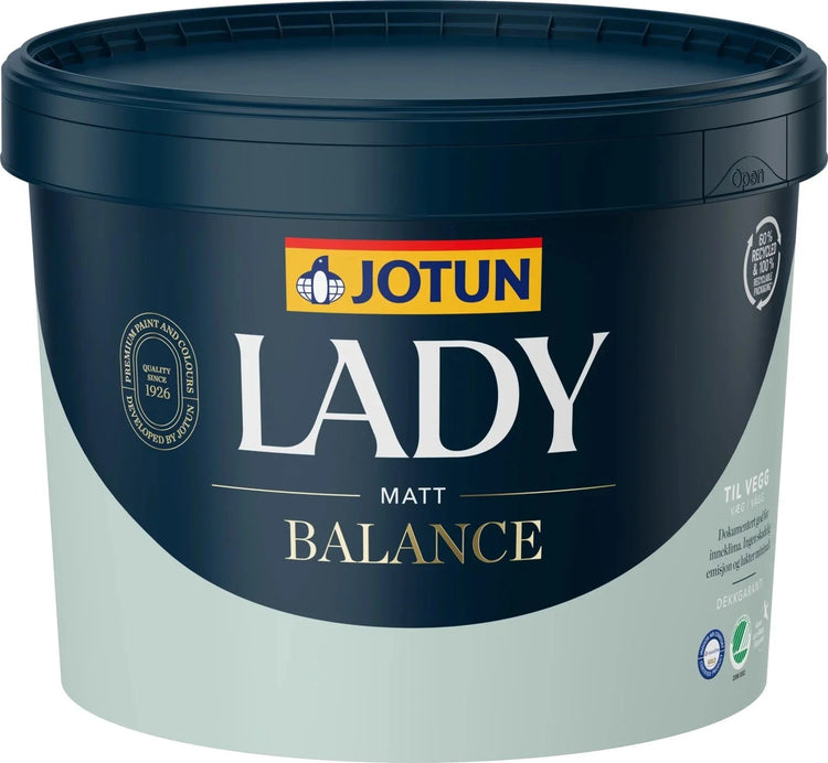 1876 HVIT TE - Jotun Lady Balance - Malprivat.dk