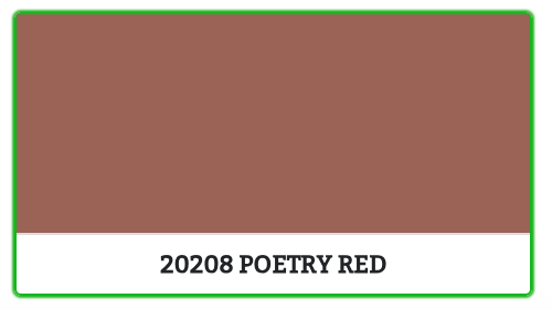 20208 - POETRY RED - Malprivat.dk