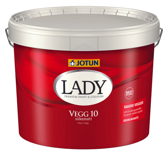 Jotun Lady Vægmaling Glans 10 - Malprivat.dk