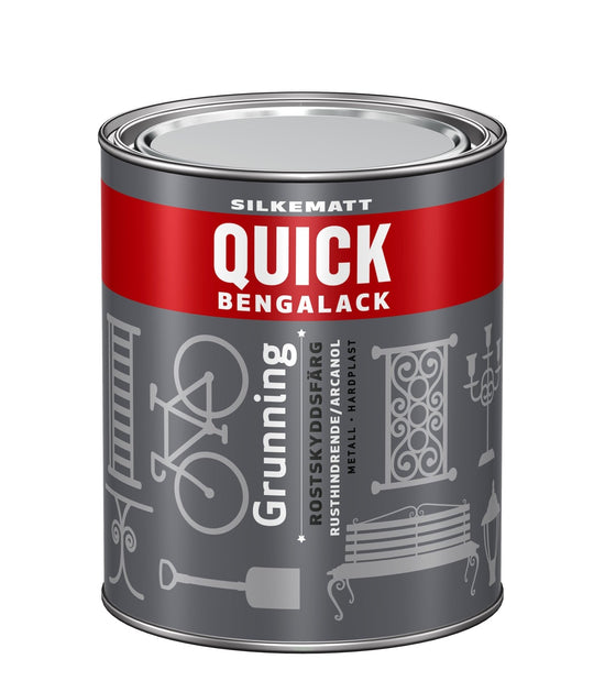 Quick Bengalack Metalgrunder 0.75 L - Malprivat.dk